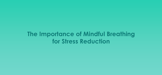 The Importance of Mindful Breathing for Stress Reduction